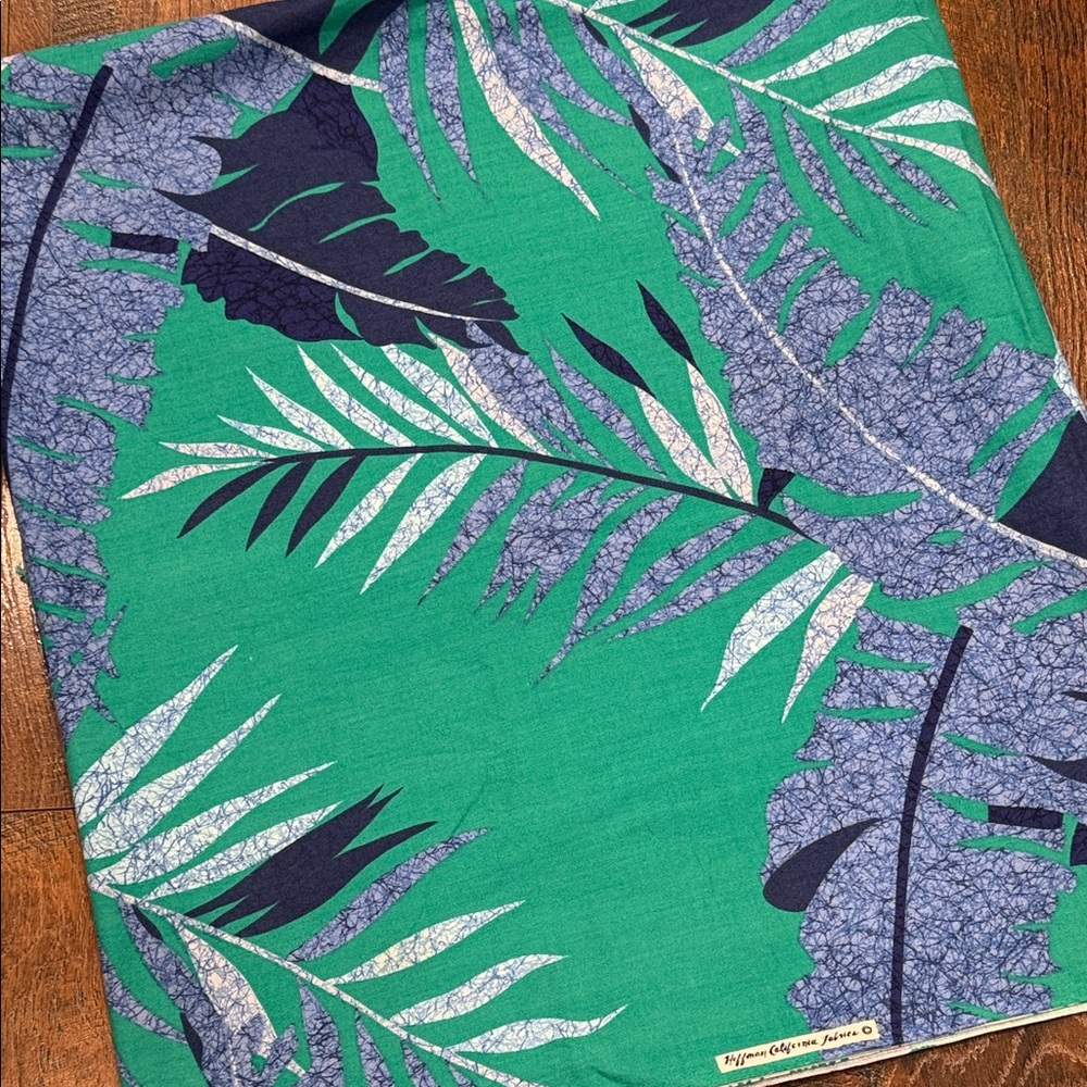Vintage Leaf Print Fabric